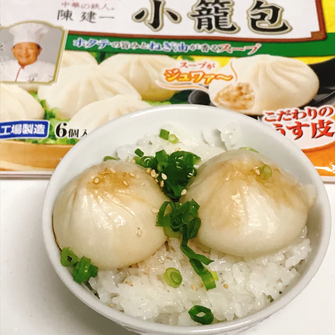 小籠包丼の完成写真
