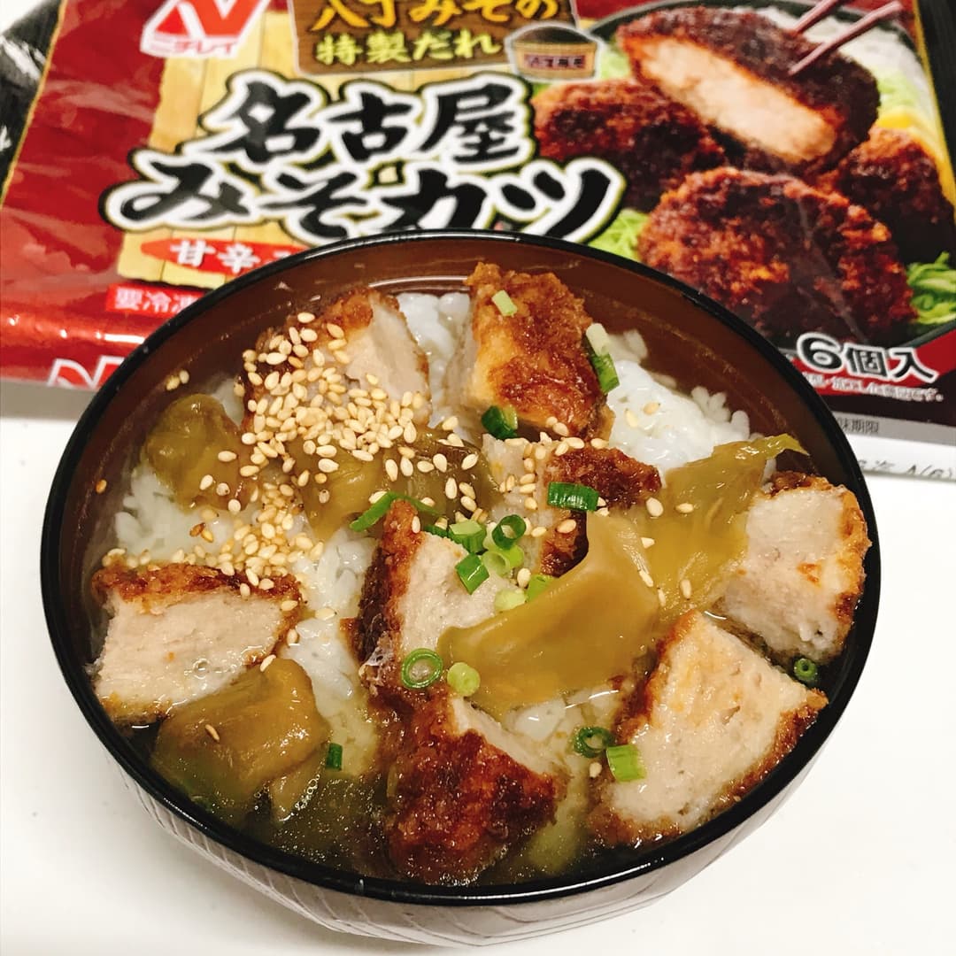 名古屋みそカツザーサイ茶漬けの完成写真