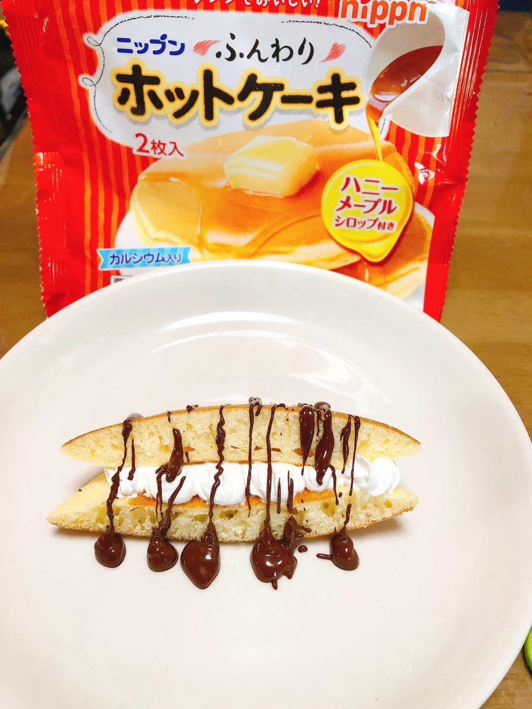 チョコスティックケーキの完成写真