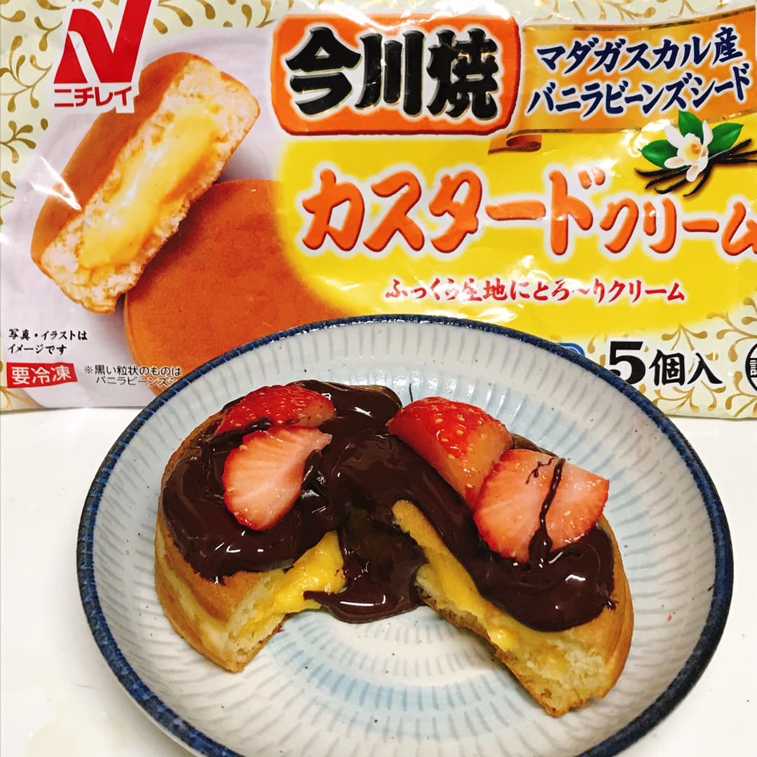 今川チョコカスタードの完成写真