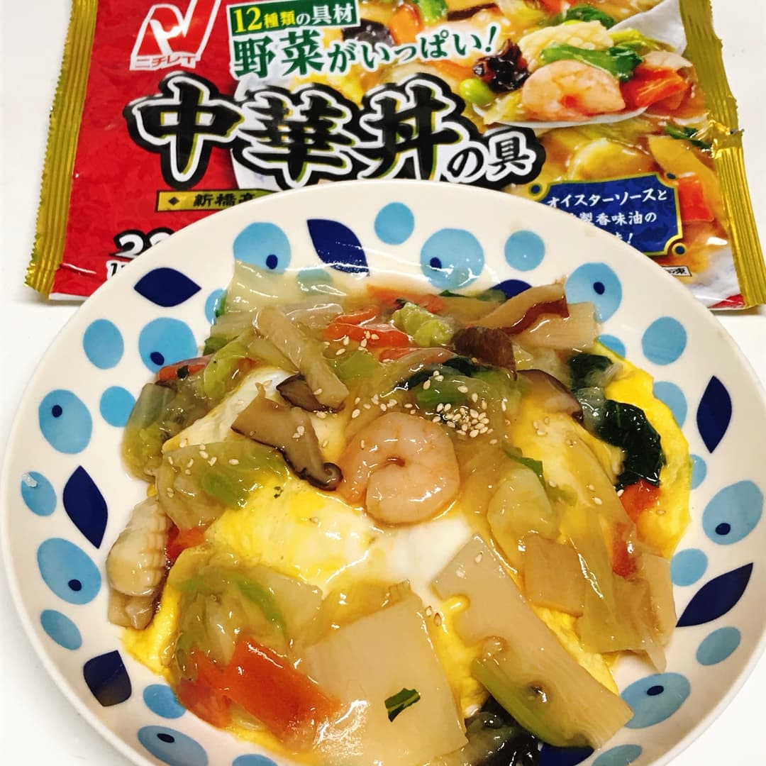 中華天津飯風の完成写真