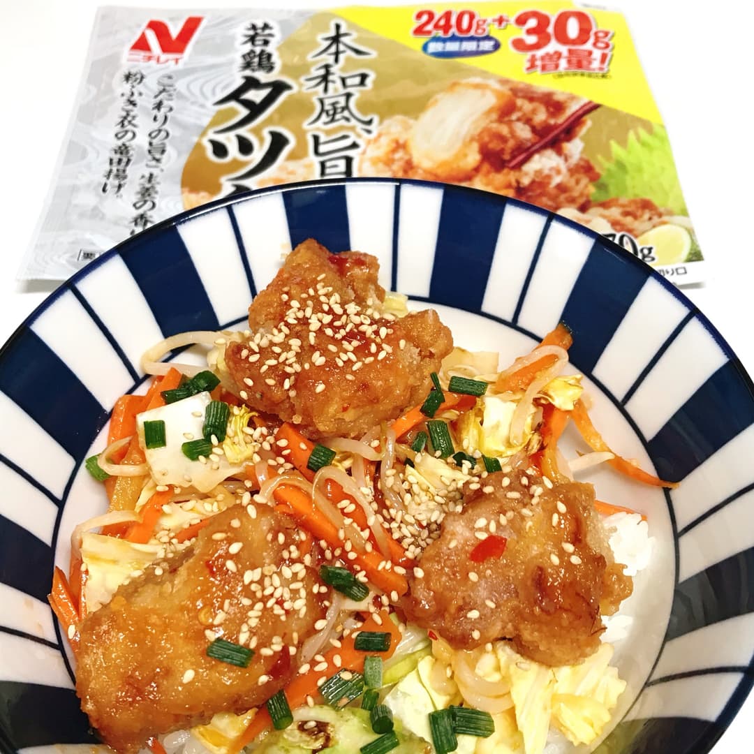 若鶏タツタのチリケチャップ炒めの完成写真