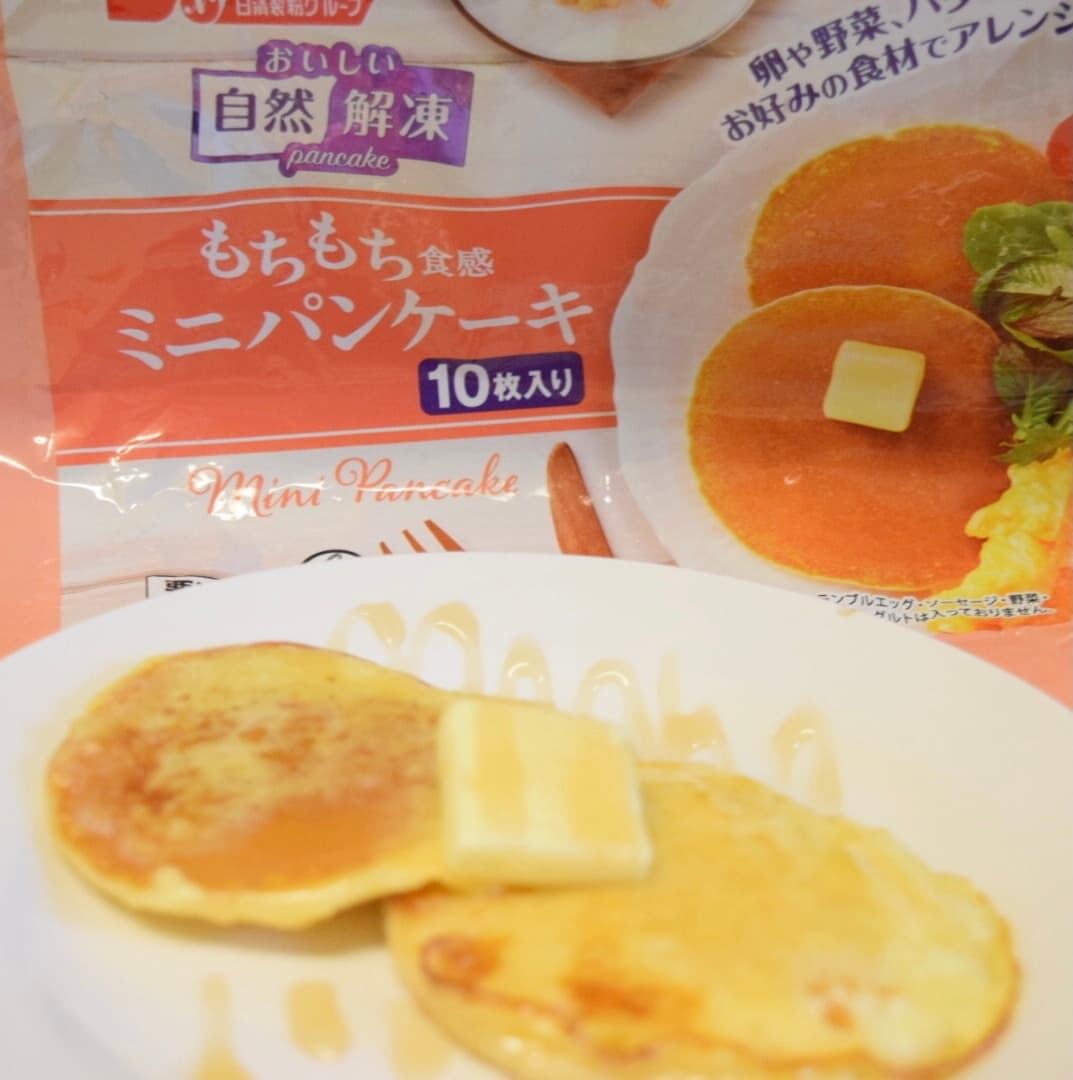 フレンチトースト風パンケーキの完成写真