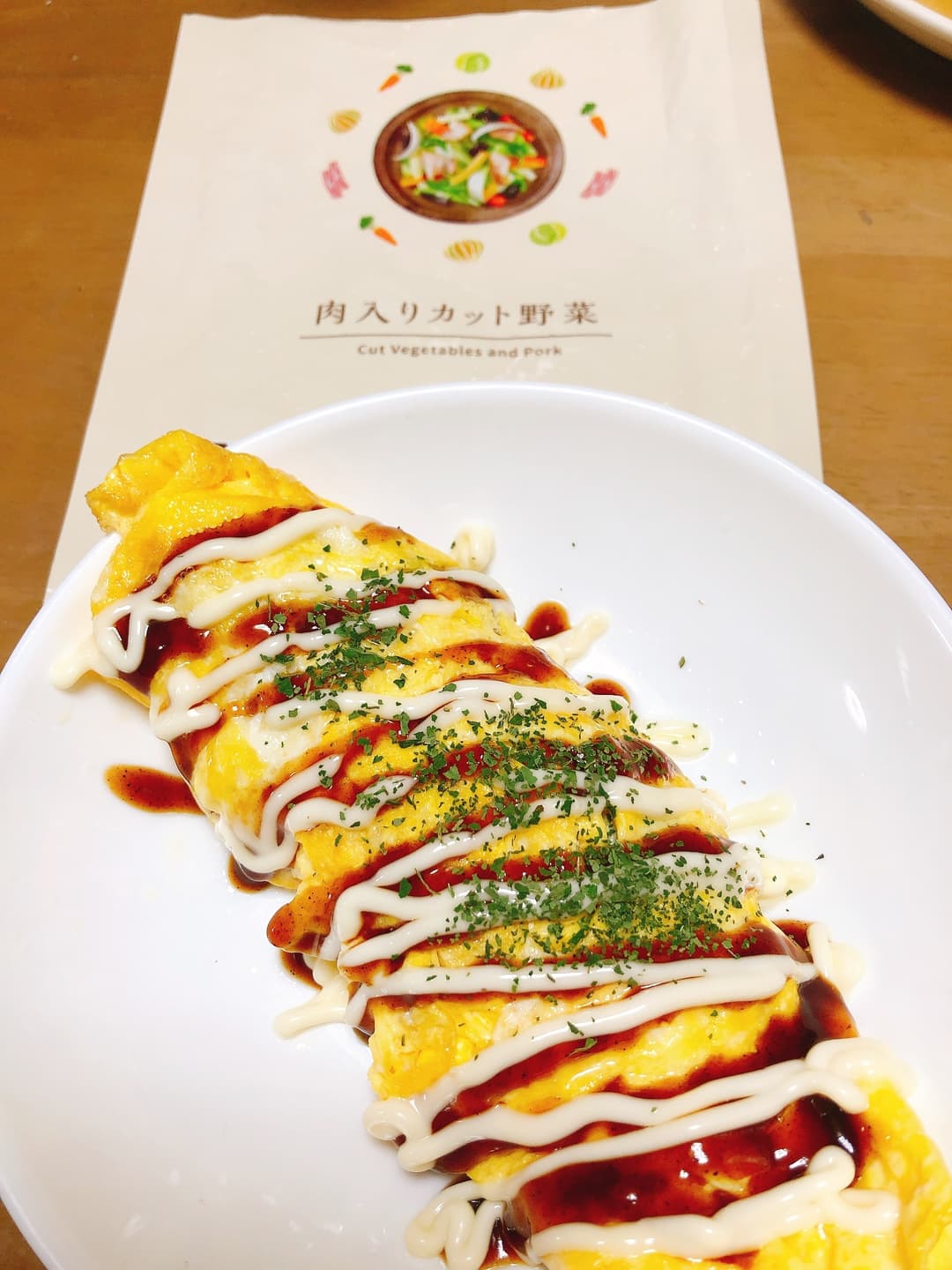 とん平焼き風の完成写真