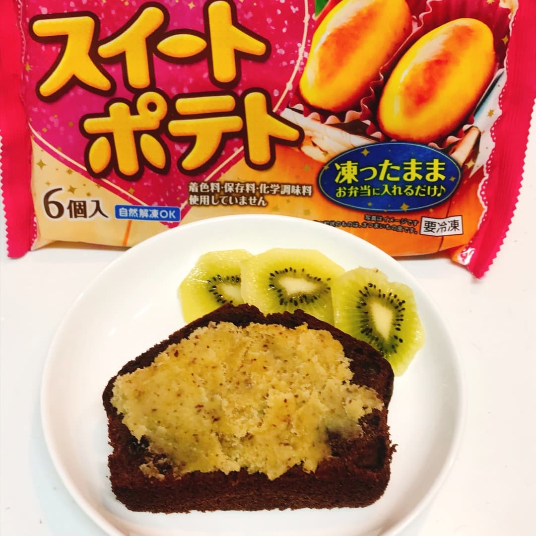 チョコマフィンスイートポテトの完成写真