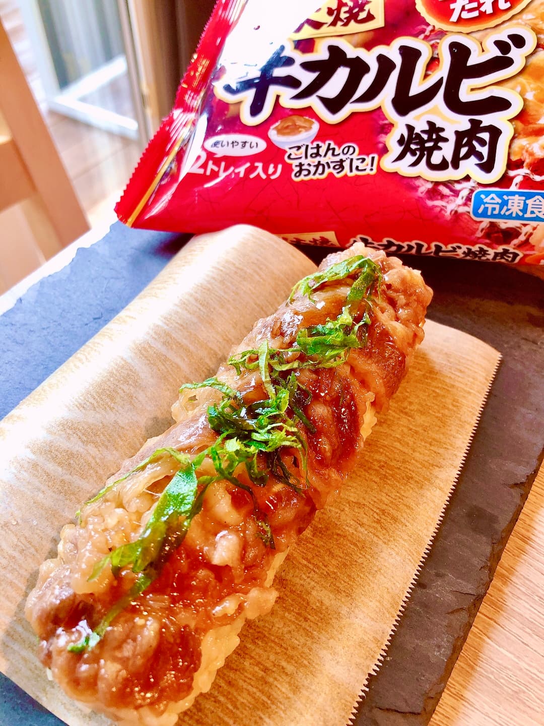カルビ棒寿司の完成写真