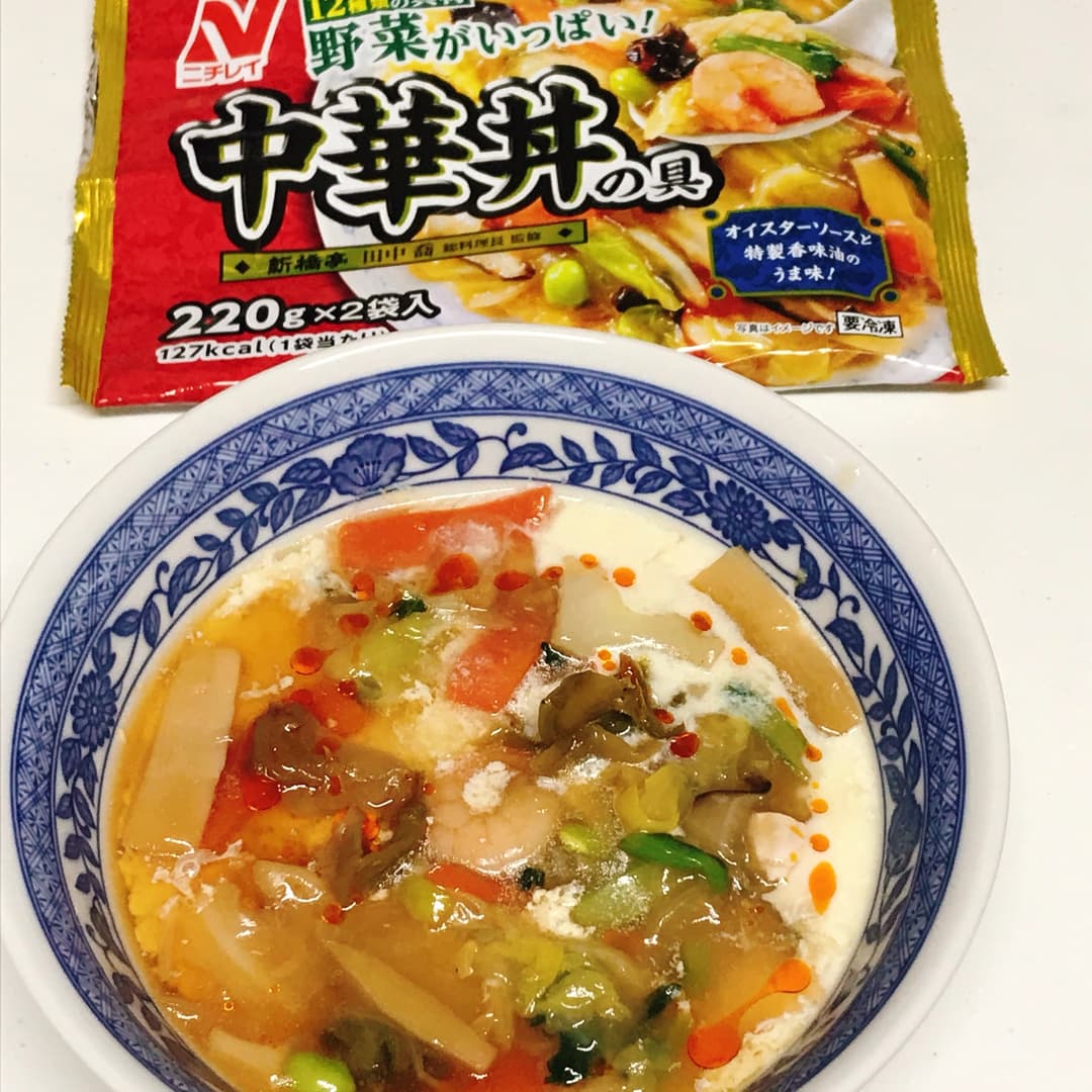 豆乳で作るおぼろ豆腐中華あんの完成写真