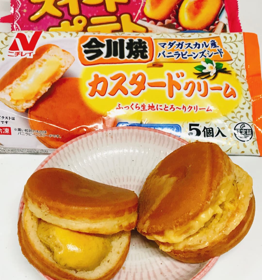 今川スイートカスタードの完成写真