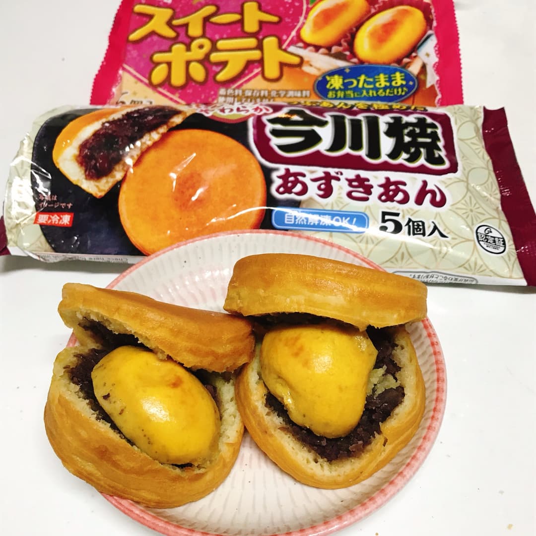 今川スイートあずきあんの完成写真
