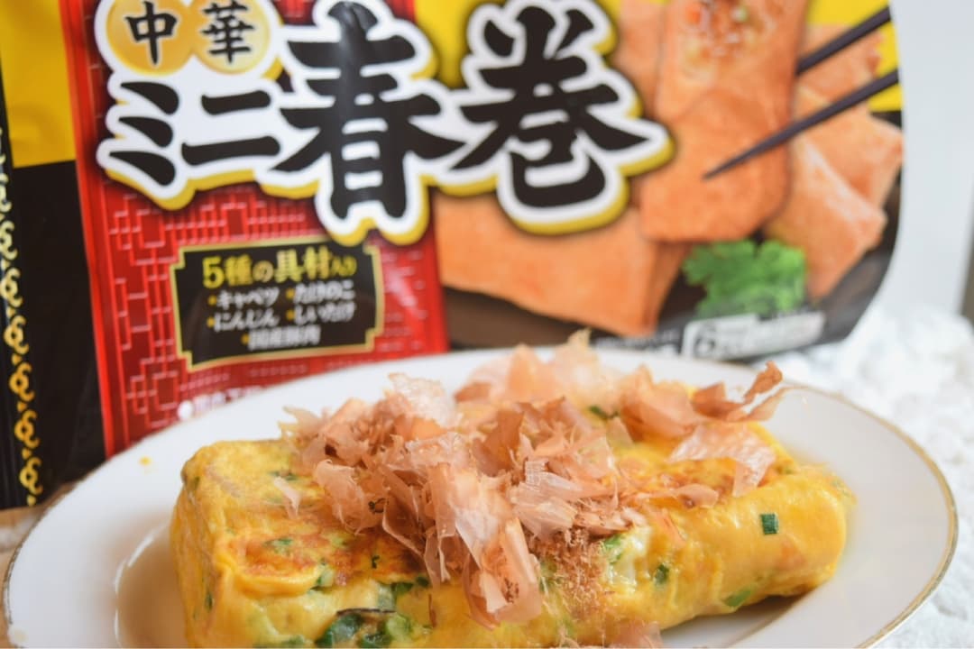 ミニ春巻の卵焼きの完成写真