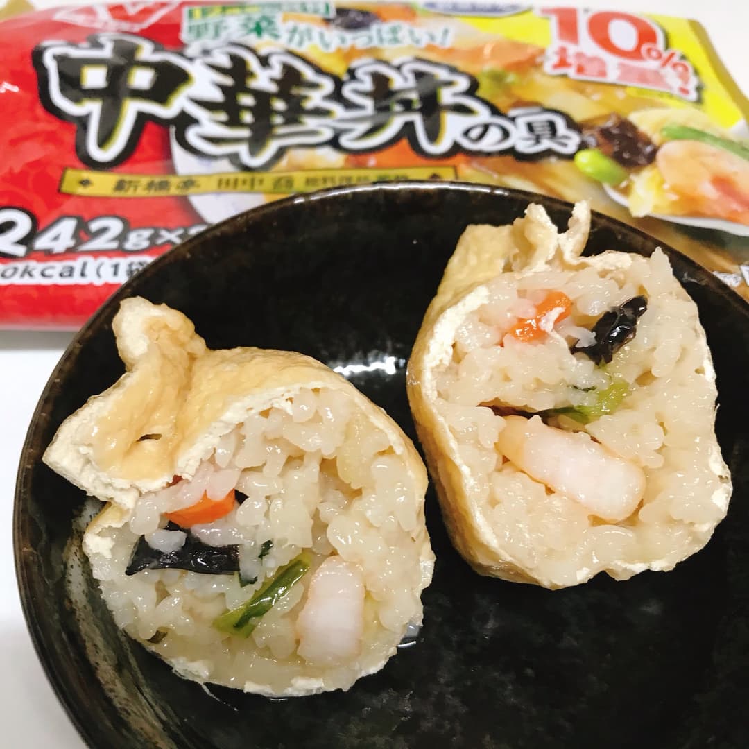 中華丼で作る郷土料理いただきの完成写真