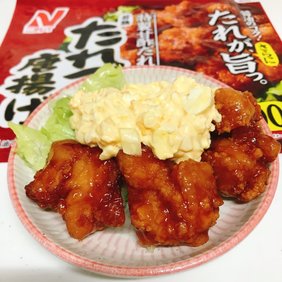 たれづけ唐揚げチキン南蛮風の完成写真