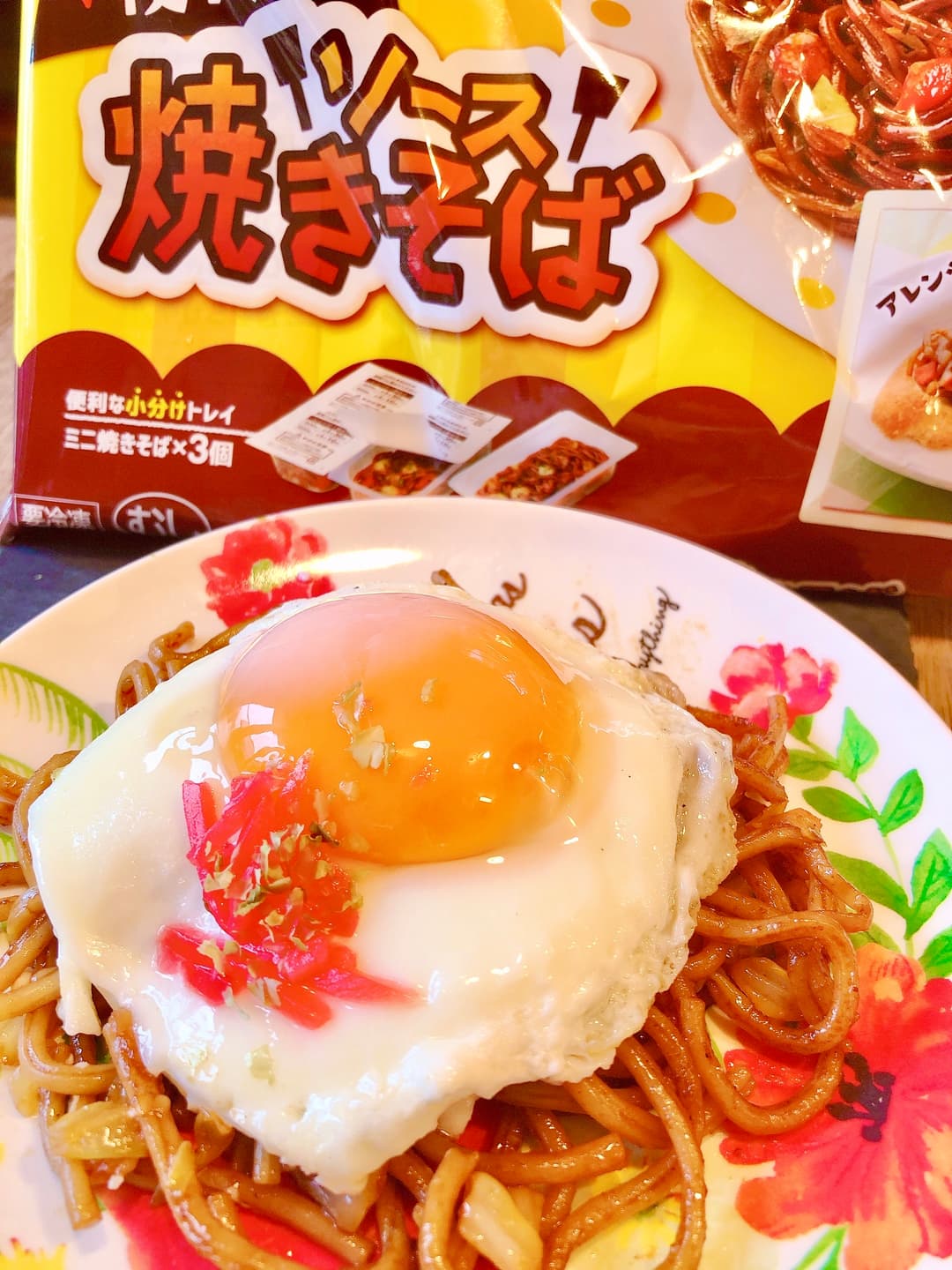横手風焼きそばの完成写真