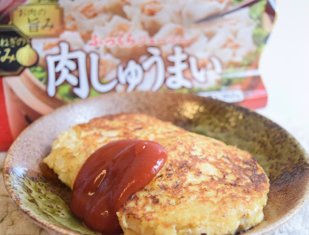 しゅうまいの豆腐ハンバーグの完成写真