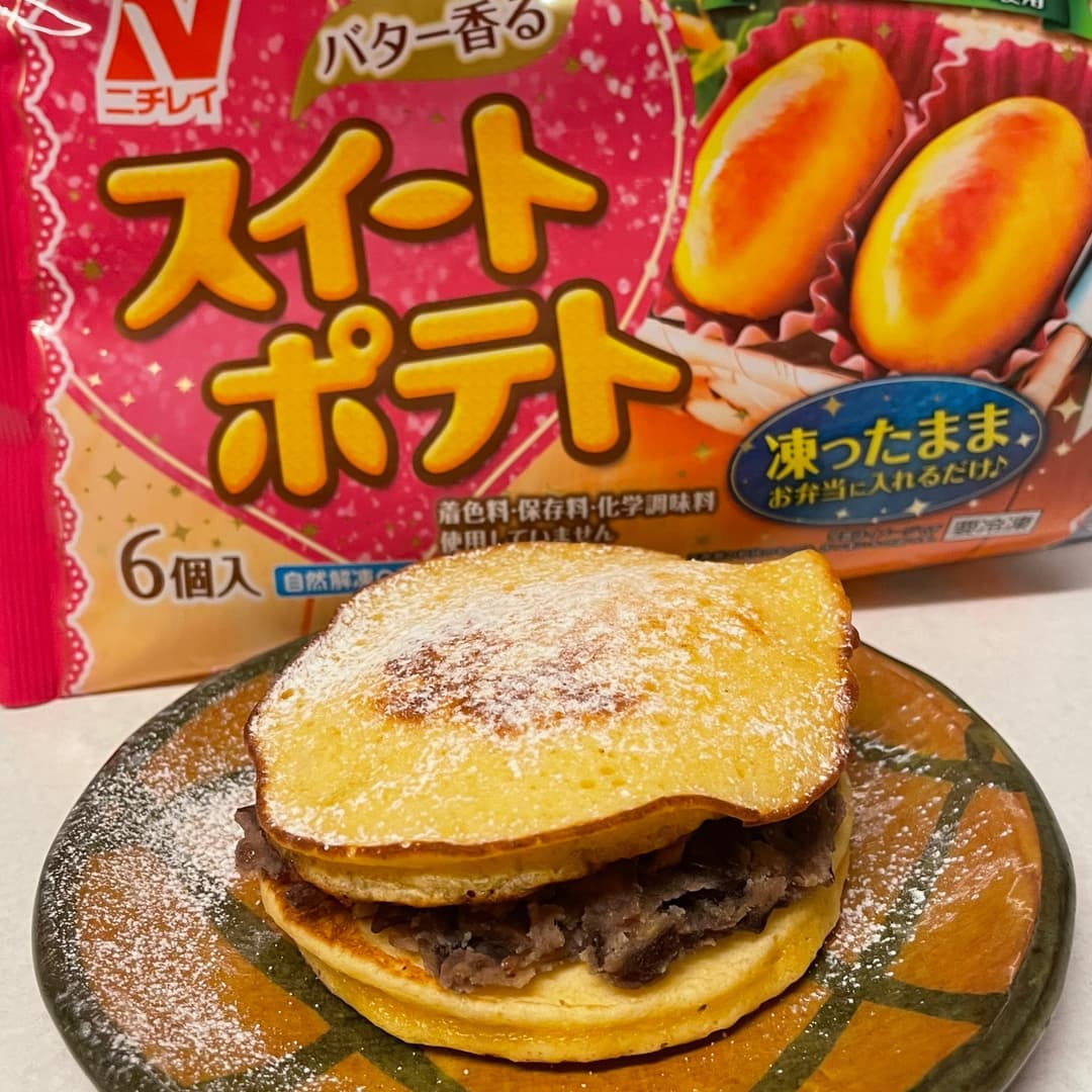 スイートポテトどら焼きの完成写真