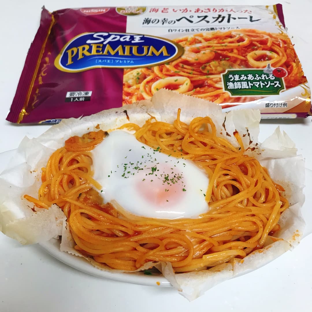 焼ペスカトーレの完成写真
