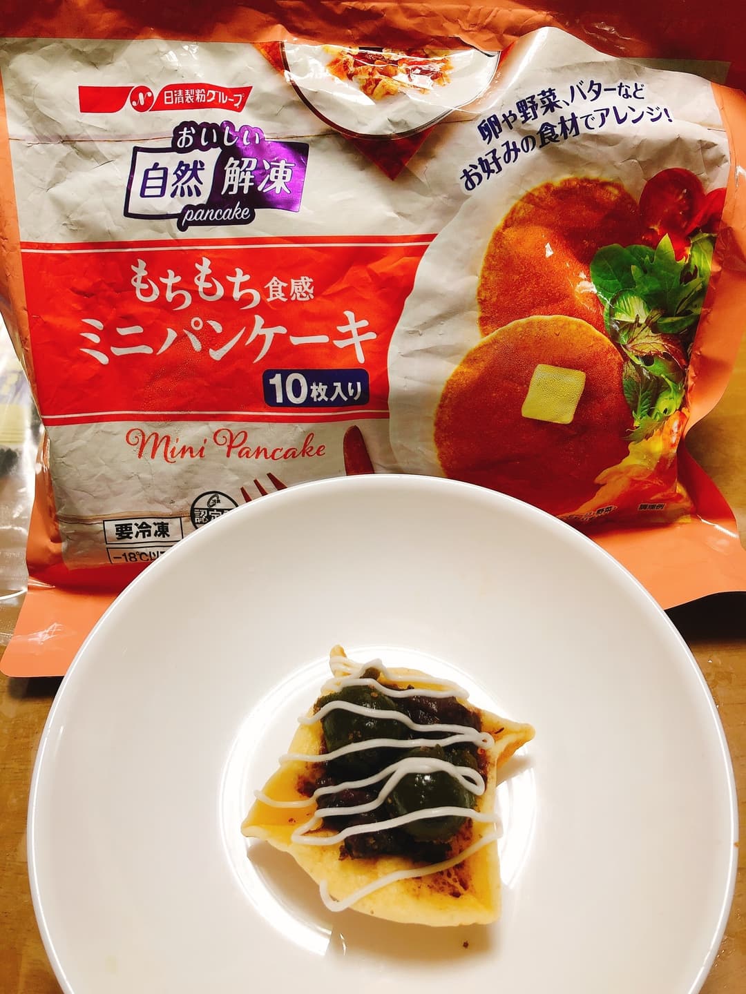 和風パンケーキの完成写真