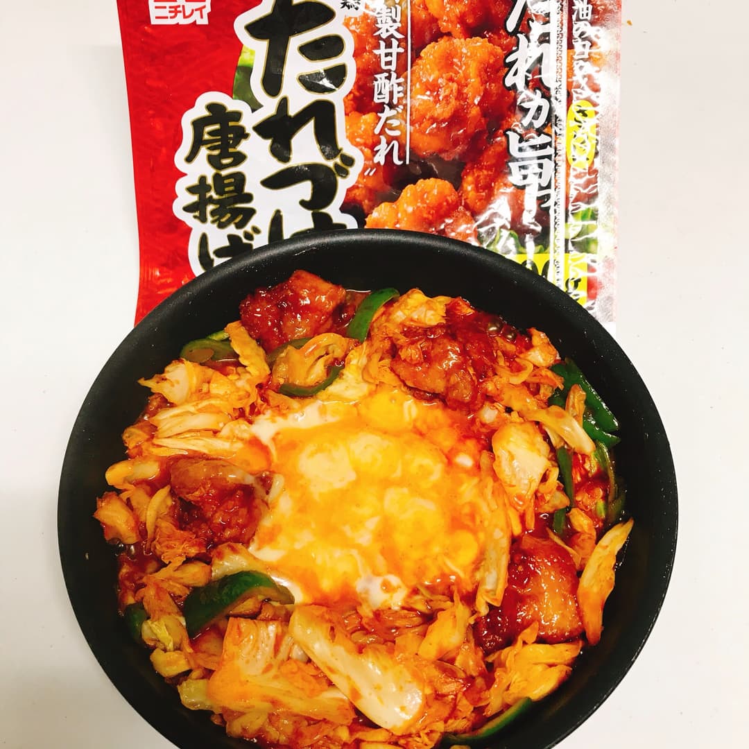 たれづけチーズダッカルビの完成写真