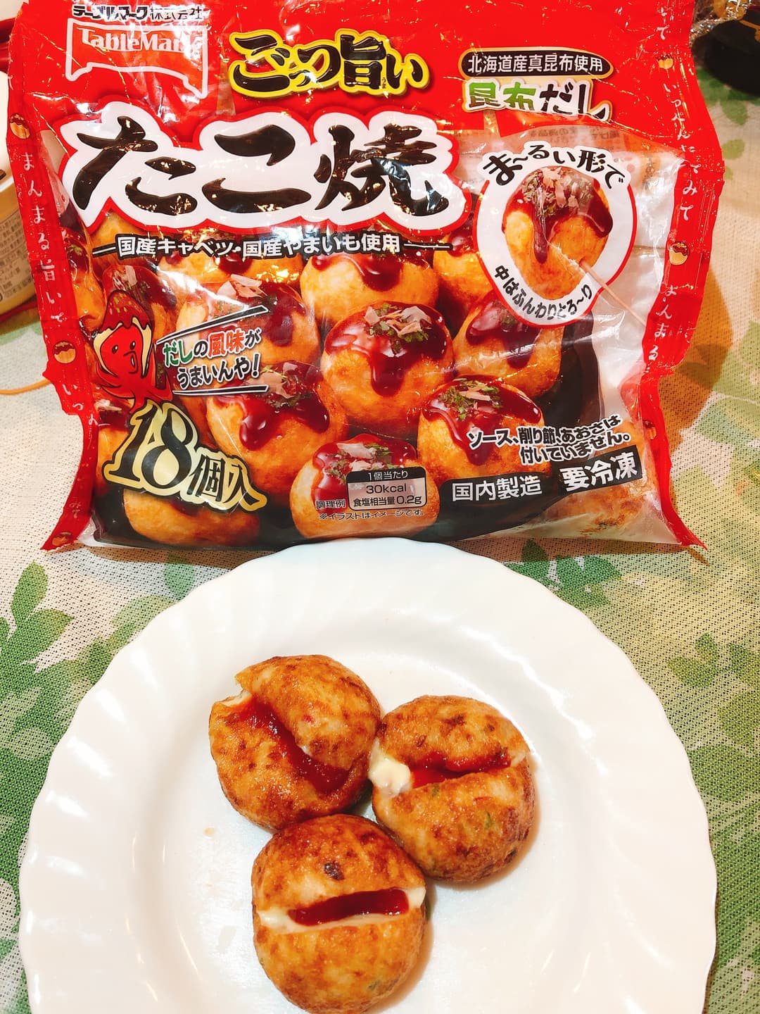たこチーズサンドの完成写真
