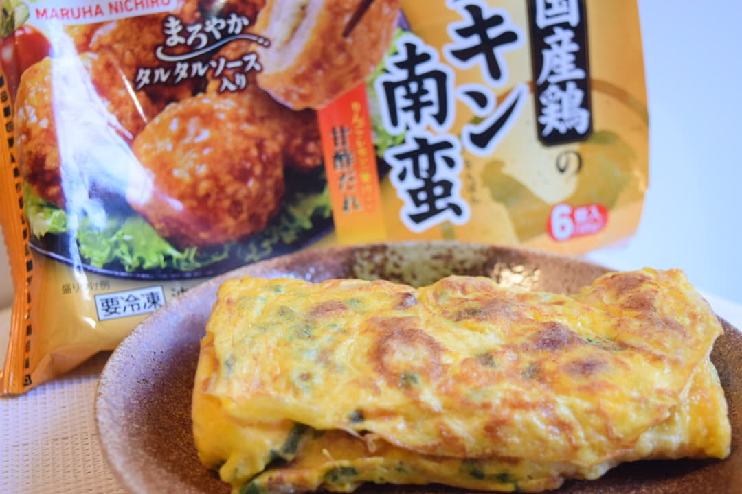 チキン南蛮の卵焼きの完成写真