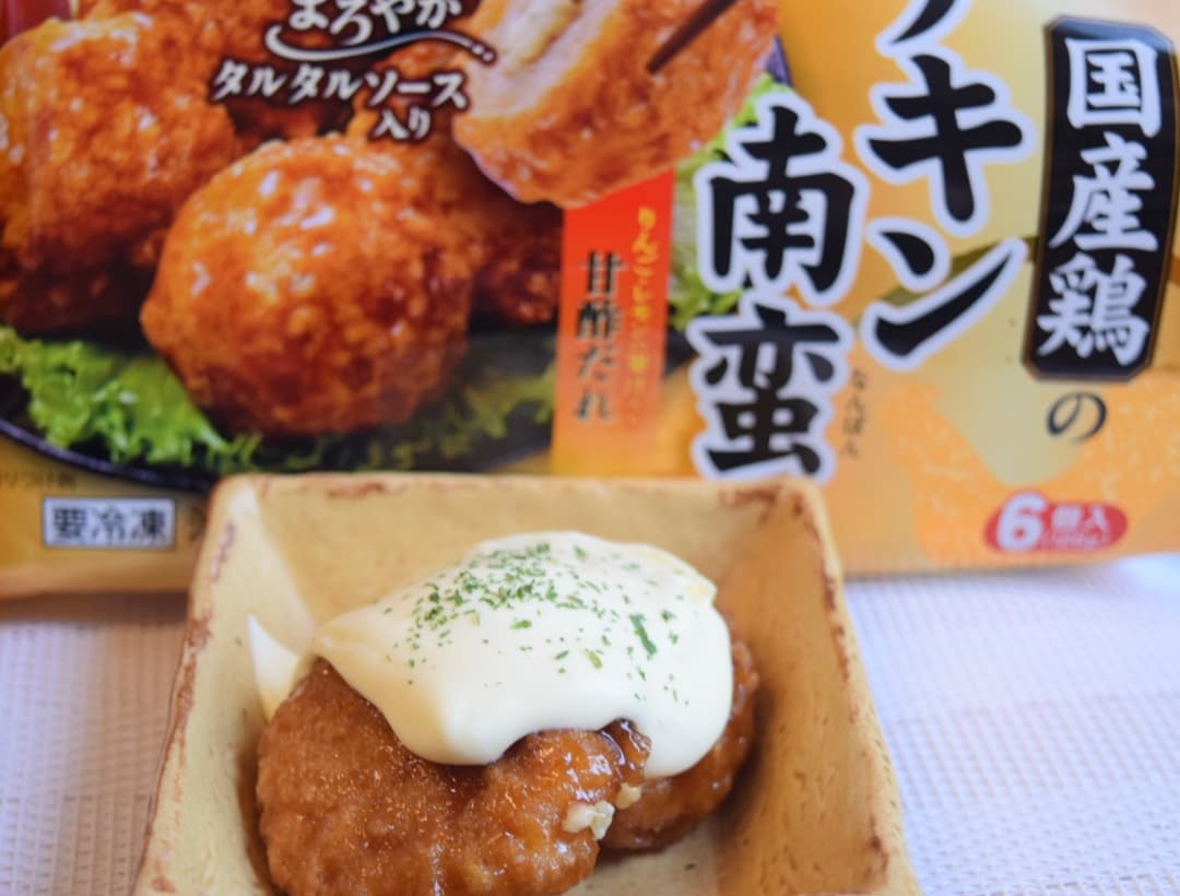 クリームチーズチキン南蛮の完成写真