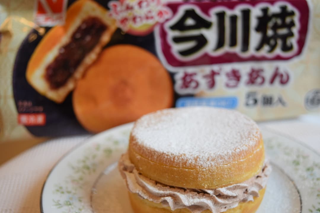 ココアホイップの今川焼の完成写真