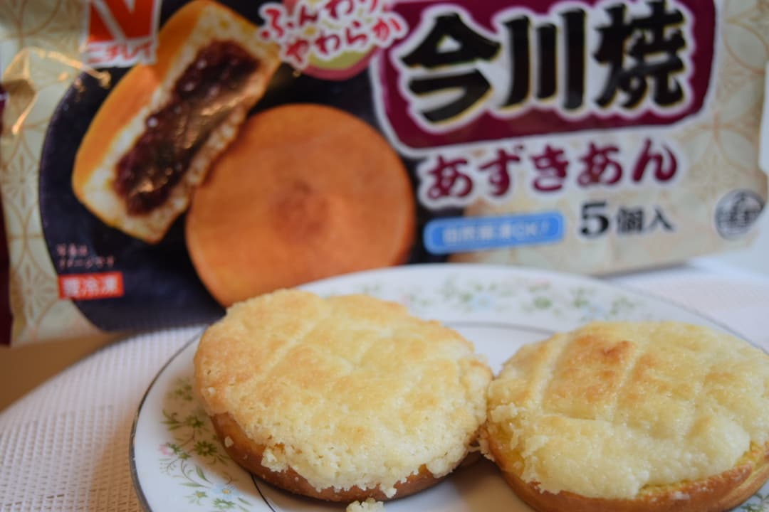 メロンパン風今川焼の完成写真