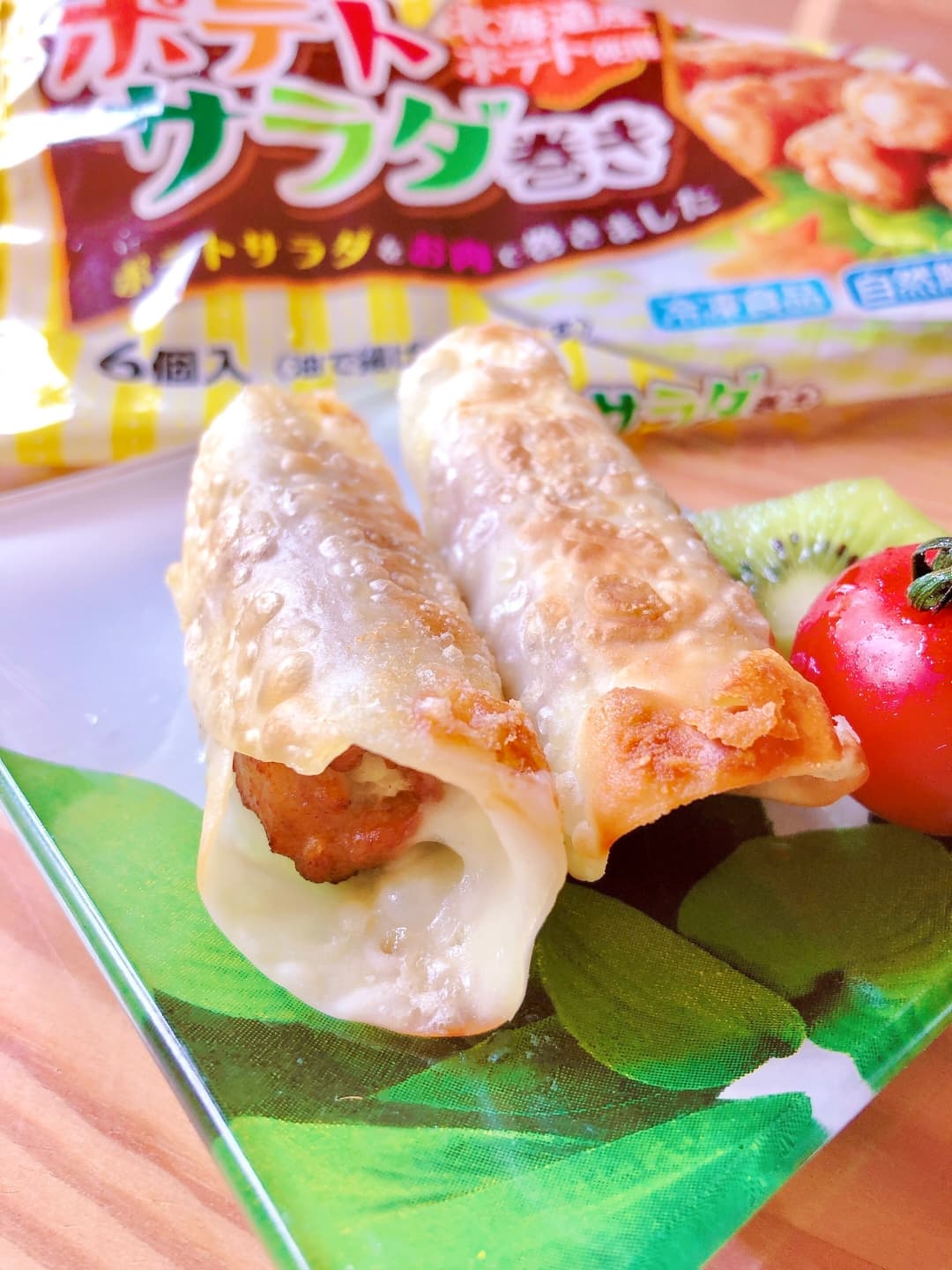 ポテトサラダ巻のチーズ焼きの完成写真
