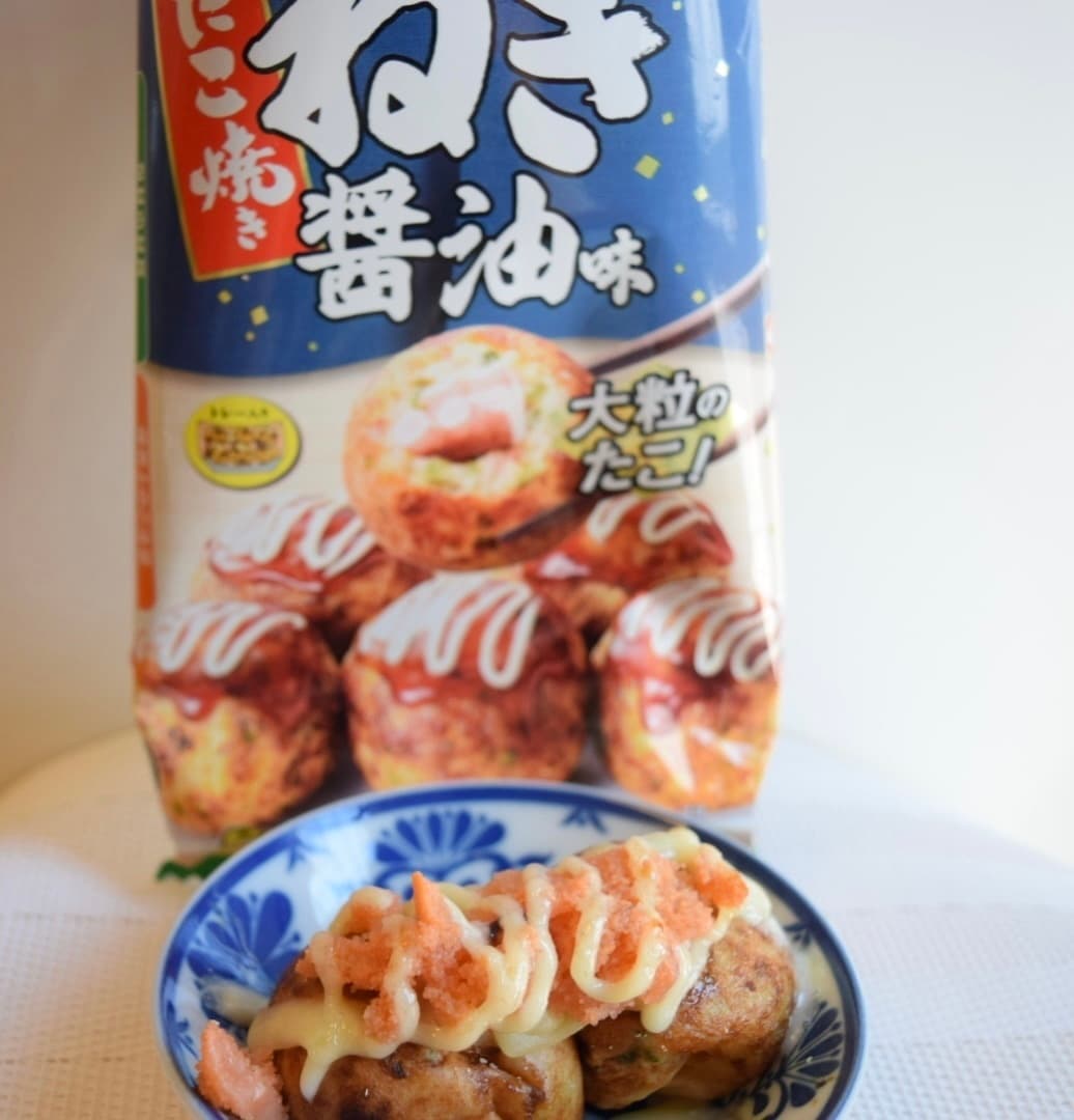 明太チーズマヨたこ焼きの完成写真