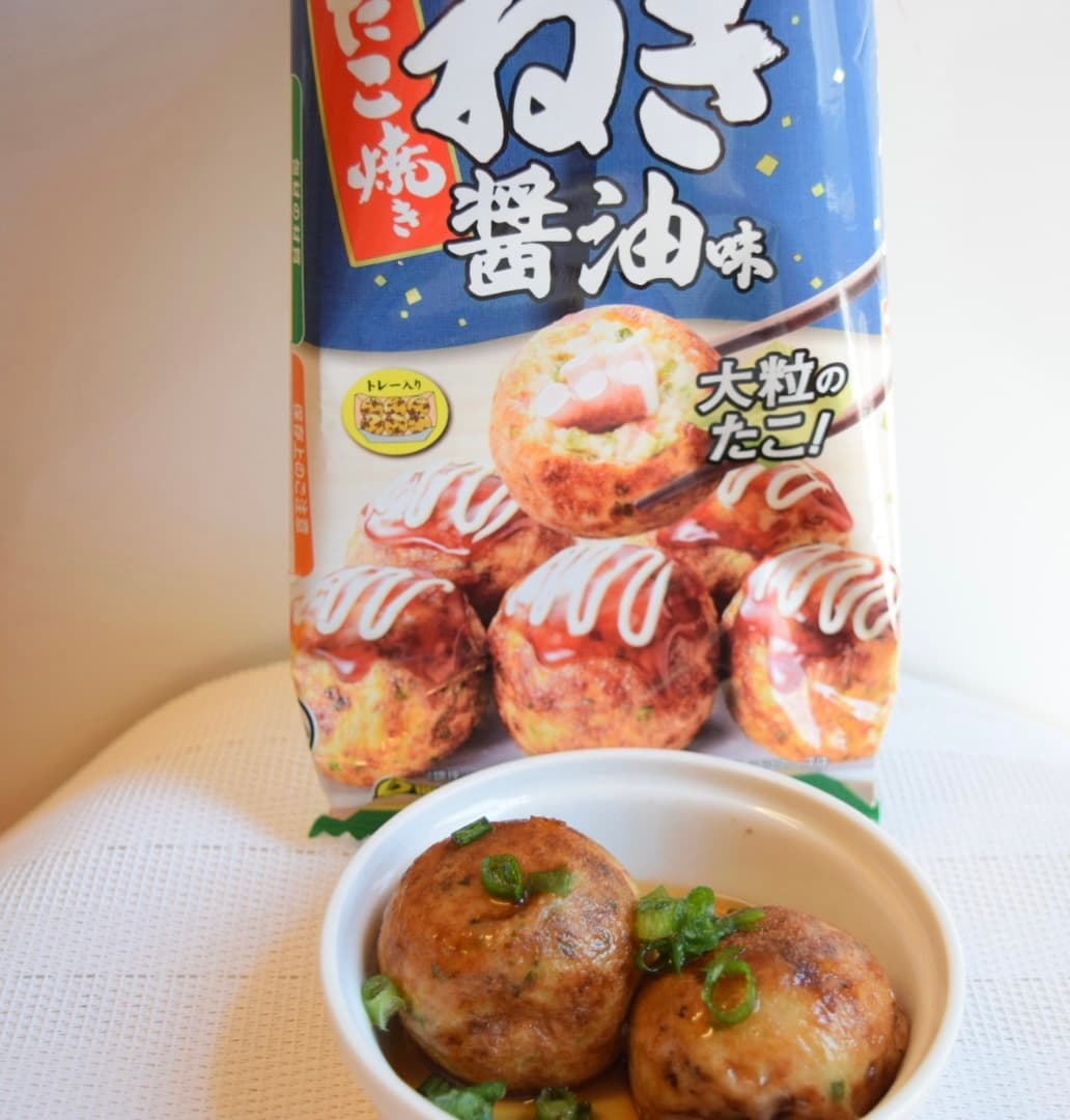 たこ焼きの揚げ出し風の完成写真