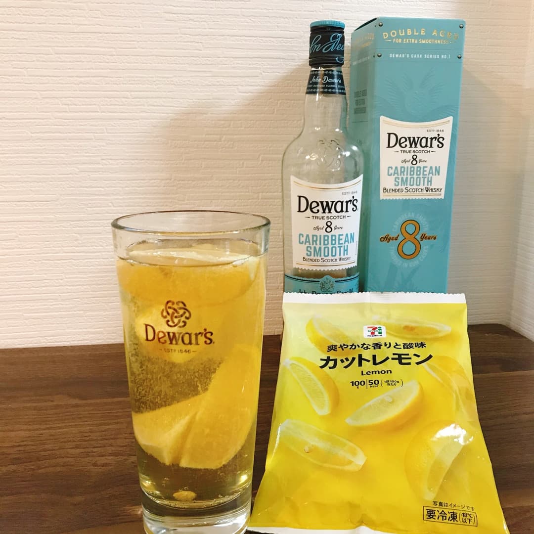 レモンハイボールの完成写真