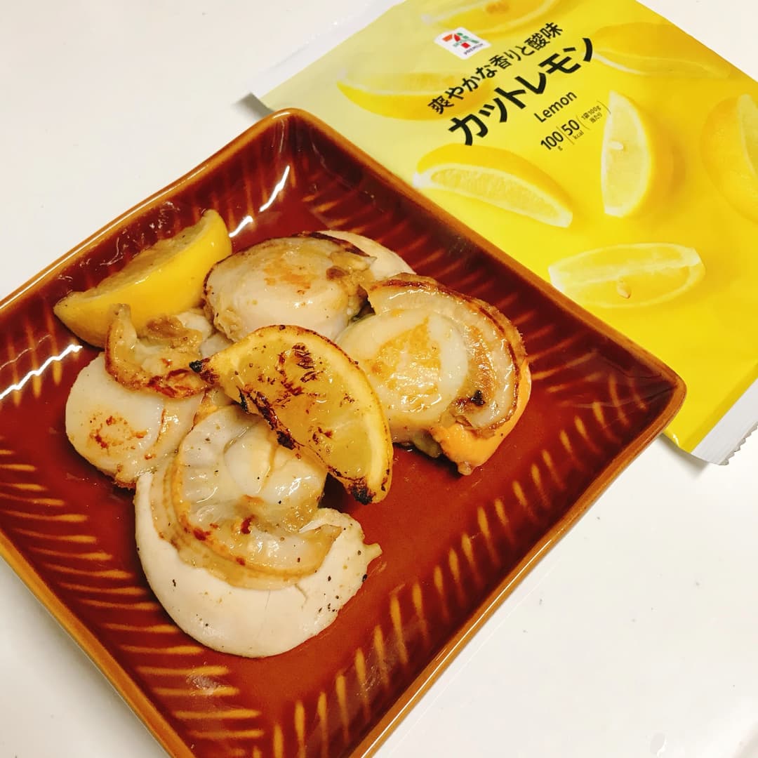 ほたてのレモンバター焼きの完成写真