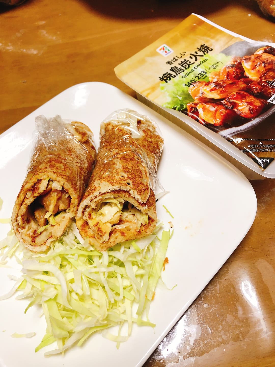焼鳥炭焼きトルティーヤの完成写真