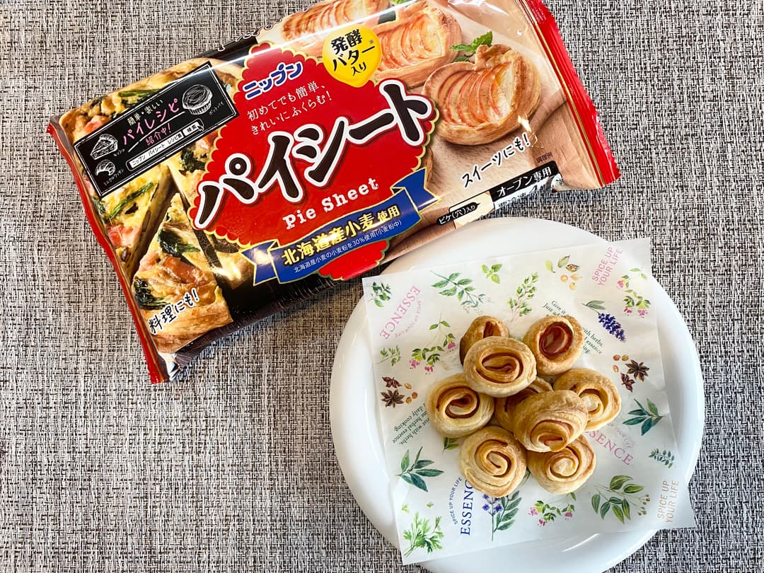 一口ハムパイの完成写真
