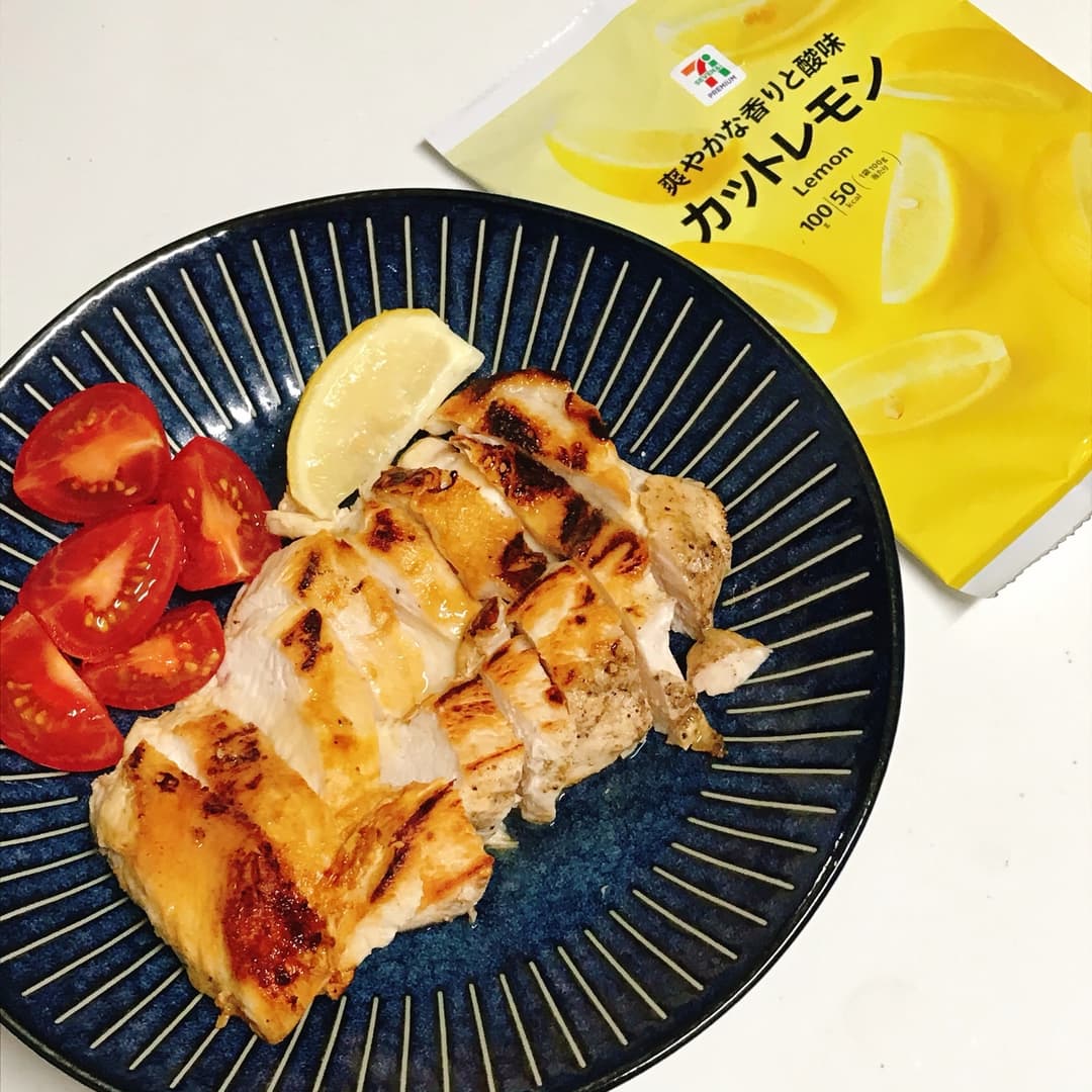 チキンソテーバターレモンソースの完成写真