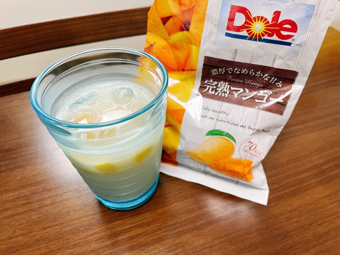 腸活☆マンゴードリンクの完成写真