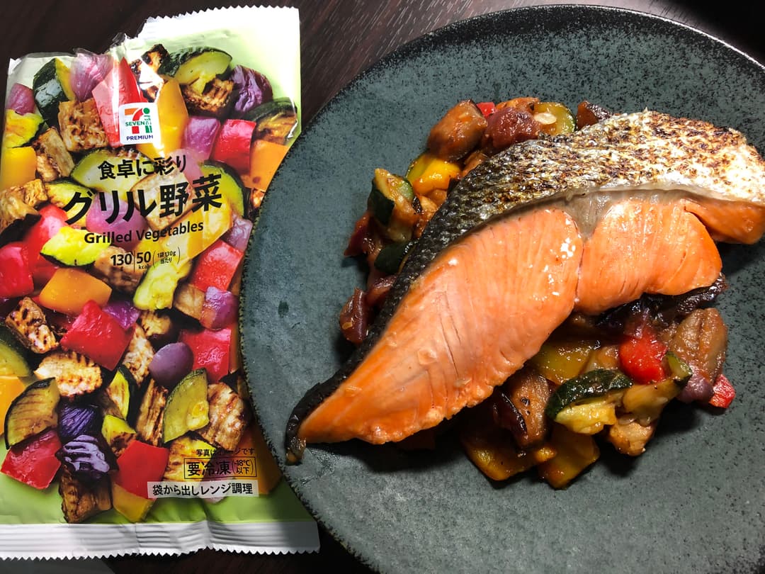 冷凍グリル野菜のカポナータの完成写真