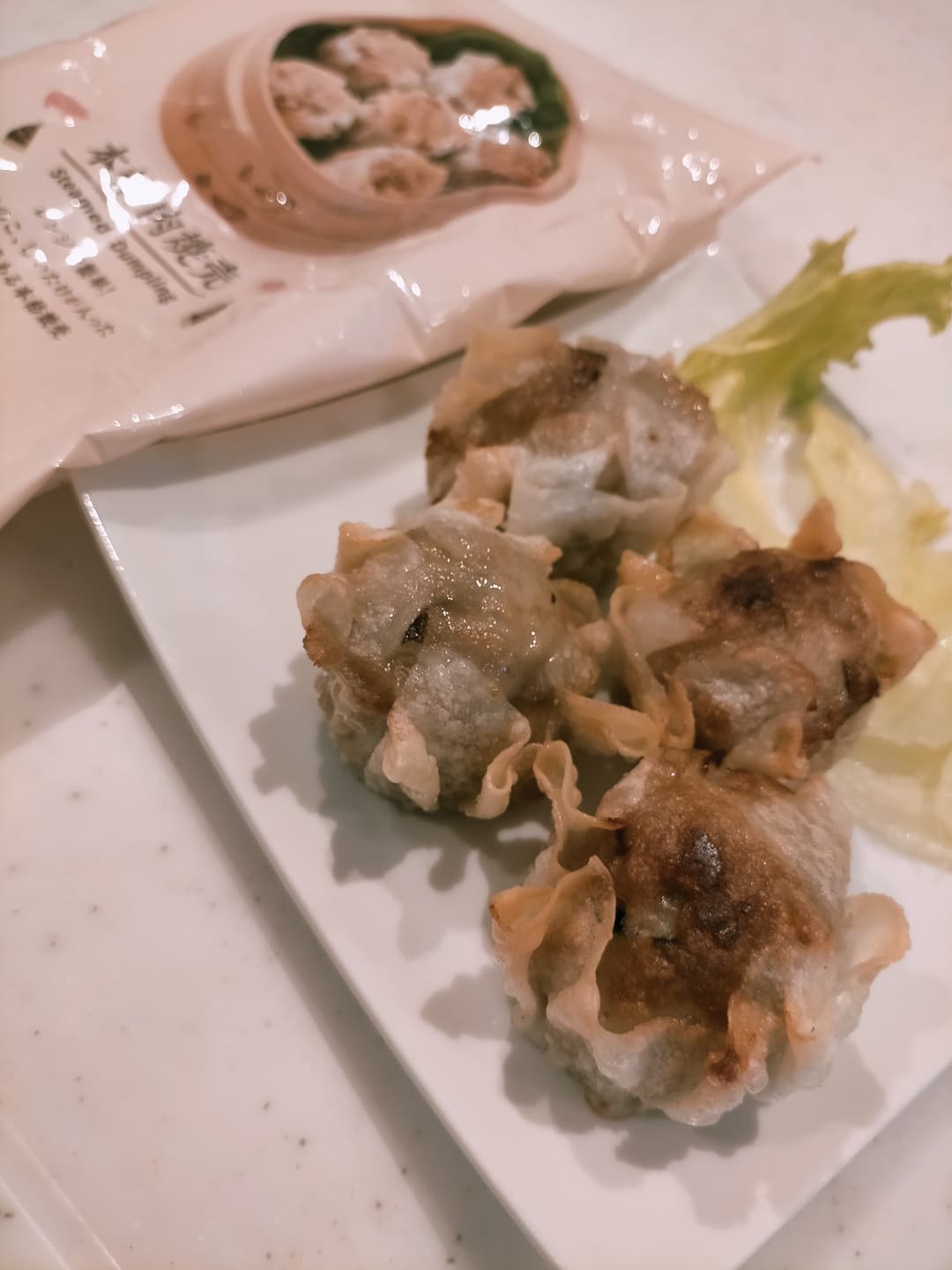簡単 揚げ焼売の完成写真