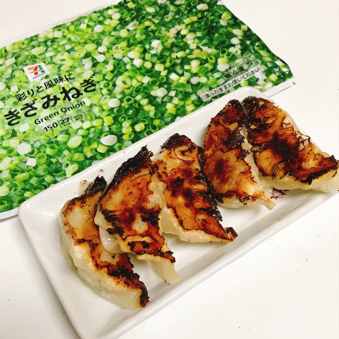 きざみねぎの焼餃子の完成写真