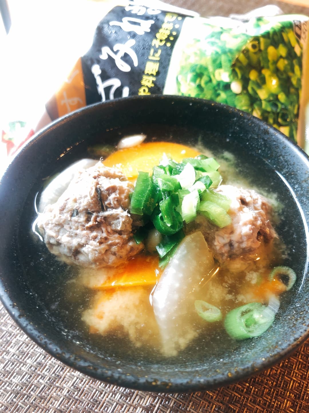 鰯のつみれ汁の完成写真