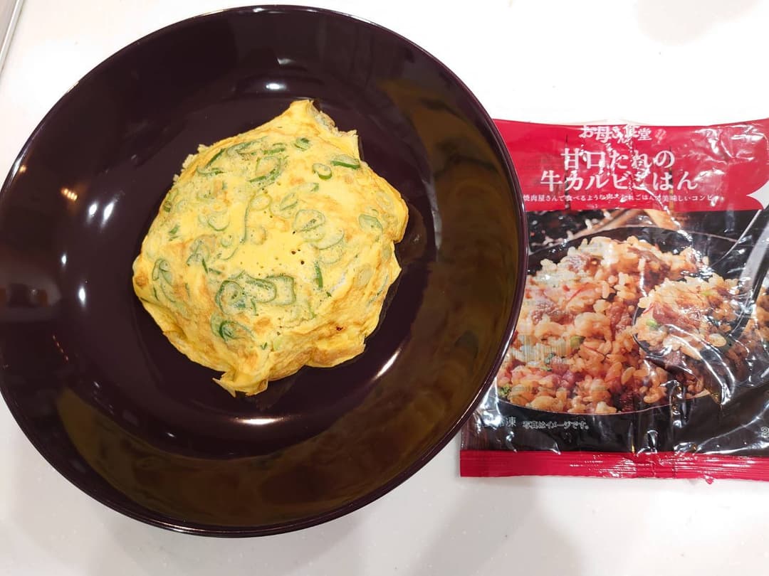 中華風オムライスの完成写真