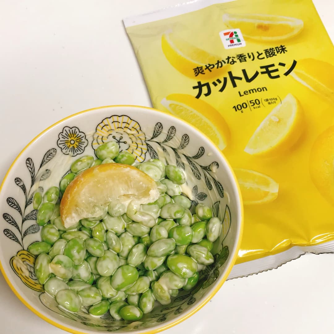 枝豆のレモンマヨネーズサラダの完成写真