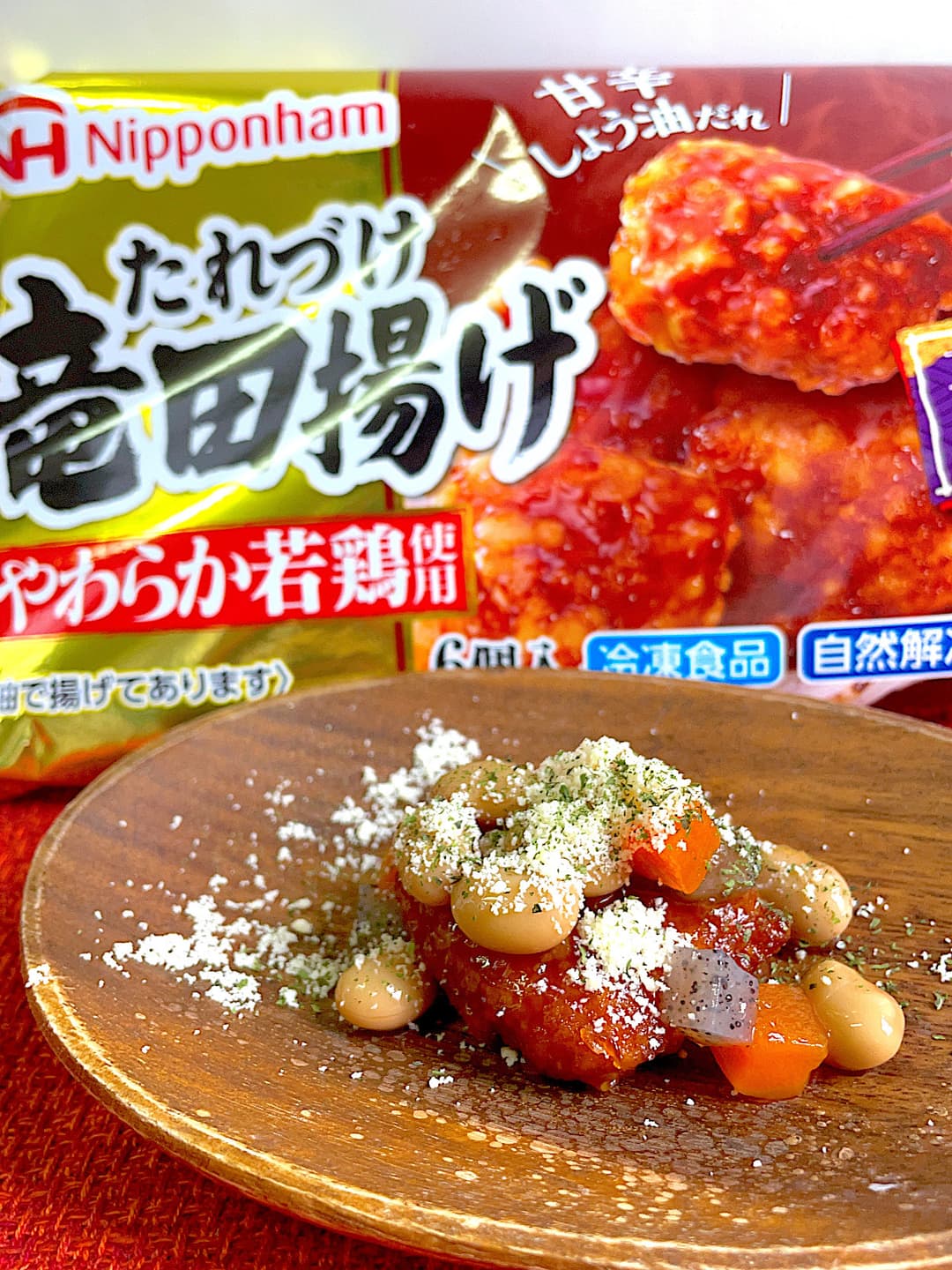 たれづけ竜田のおまめさん焼きの完成写真