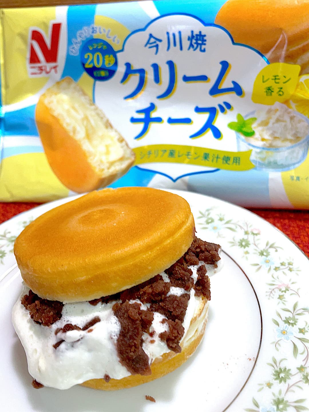 こしあんホイップの今川焼の完成写真