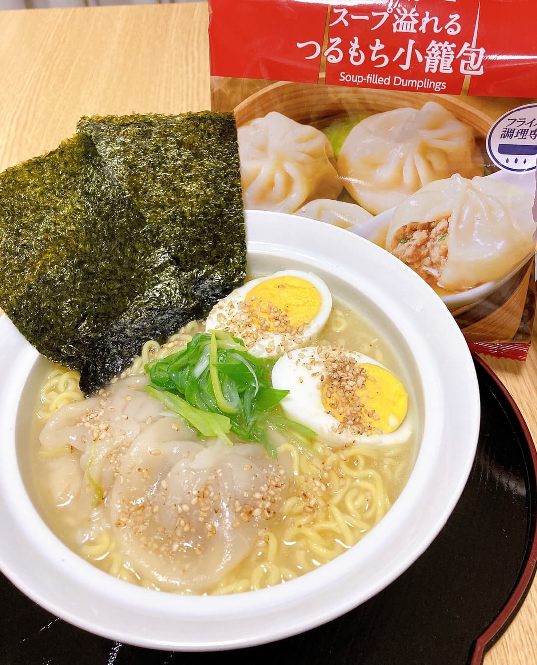 超簡単★小籠包ラーメンの完成写真