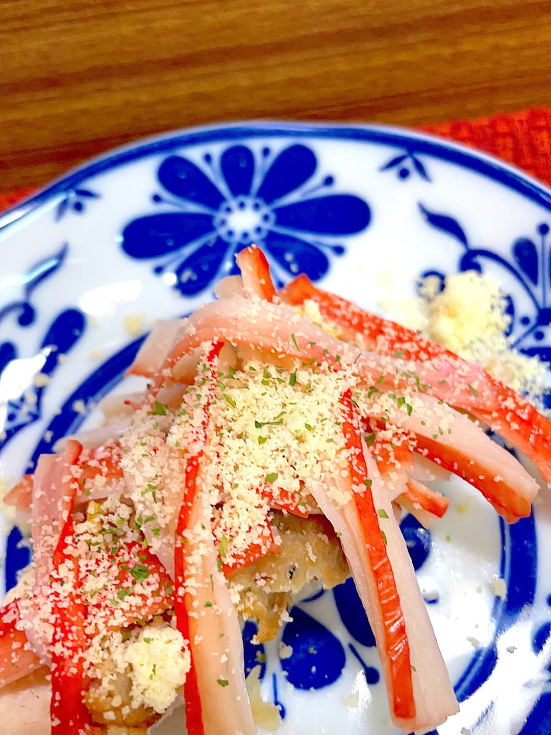 かにかまチキンハンバーグの完成写真