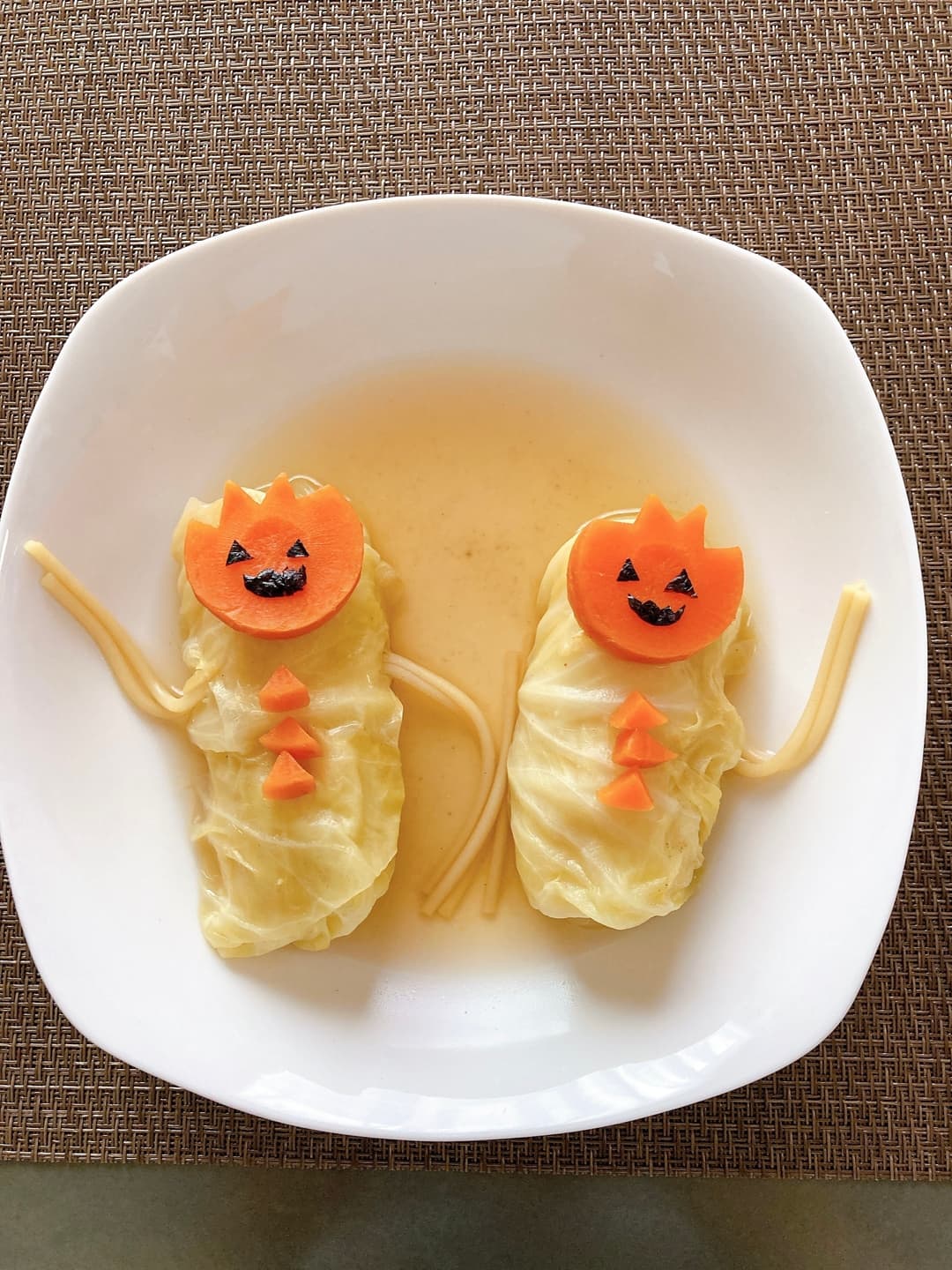 ★ハロウィン★シューマイでロールキャベツの完成写真
