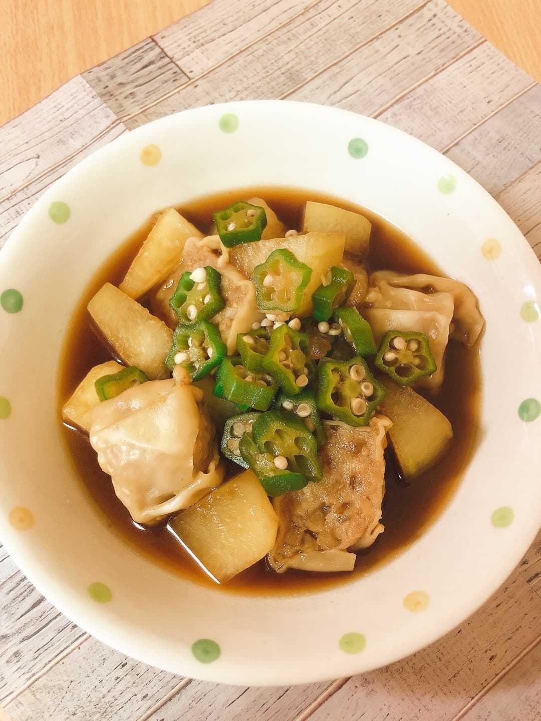 本格肉焼売の冬瓜煮の完成写真