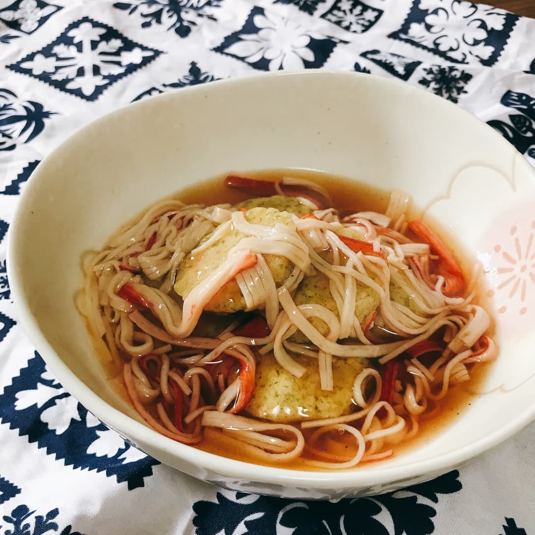 磯辺揚げのあんかけの完成写真
