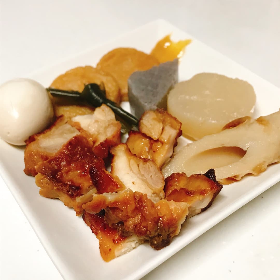 鶏のあったかおでんの完成写真